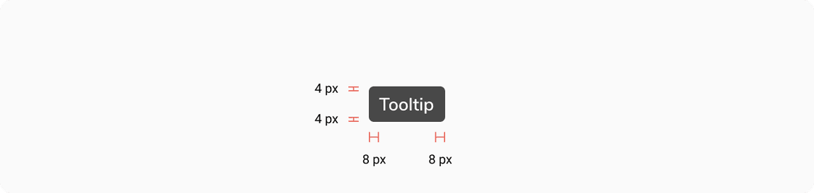 Structure of tooltip