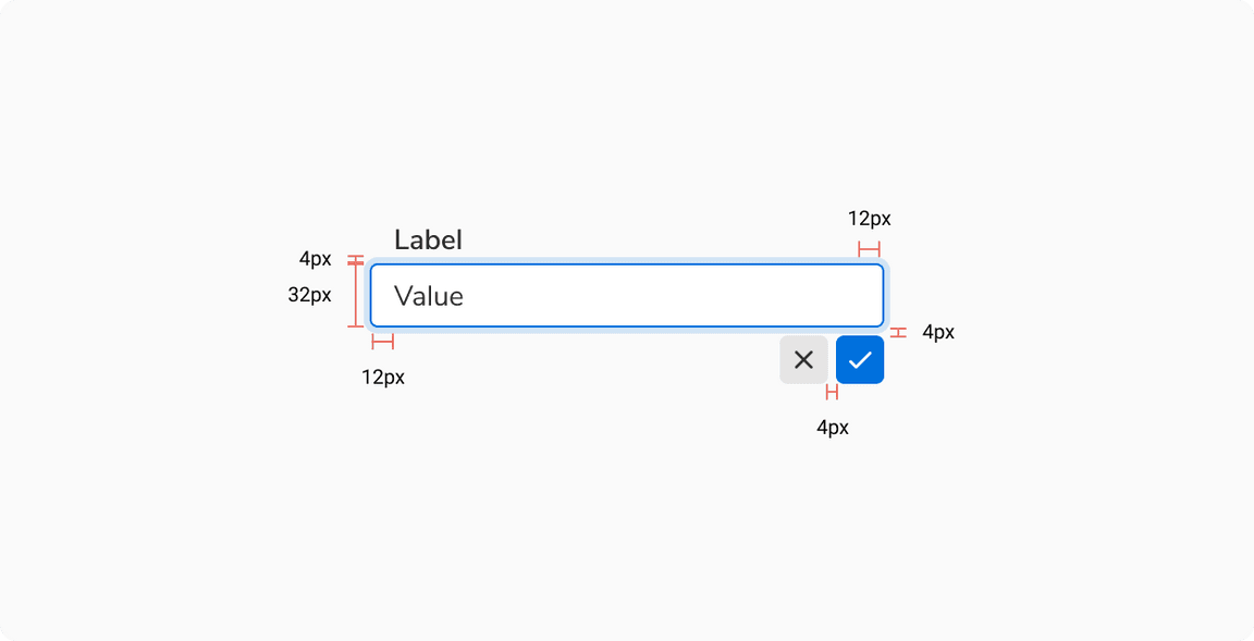Structure of Inline editable dropdown