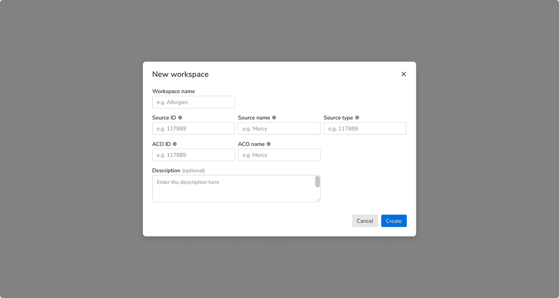 Form in a modal