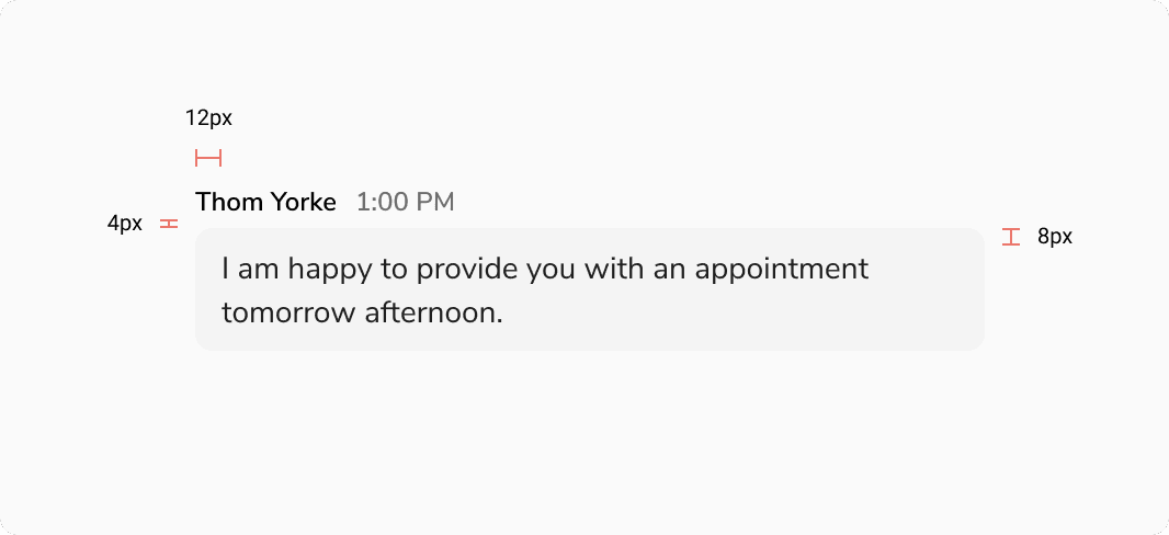 Structure - Incoming Message - With Metadata