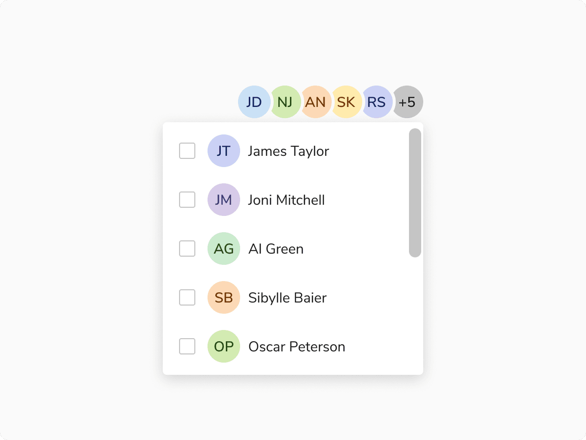 Popover displays hidden entities upon clicking
